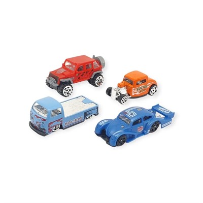 Alloy Racer 4lü Araç Seti