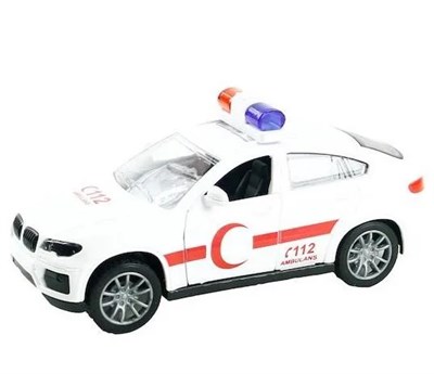 Ambulans Arabası Sürtmeli Plastik