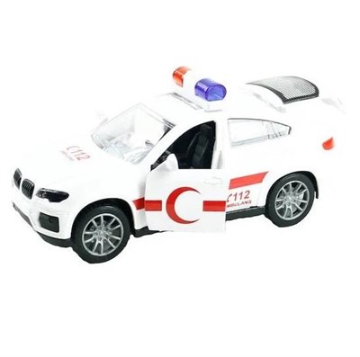 Ambulans Arabası Sürtmeli Plastik