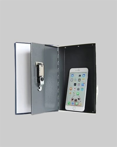 Anahtarlı Gizli Kitap Kasa – Metal İç Yapı, Kamuflajlı Sözlük Tasarım