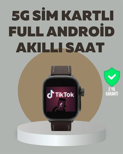 Android Akıllı Saat 5G Destekli Uygulama İndirme