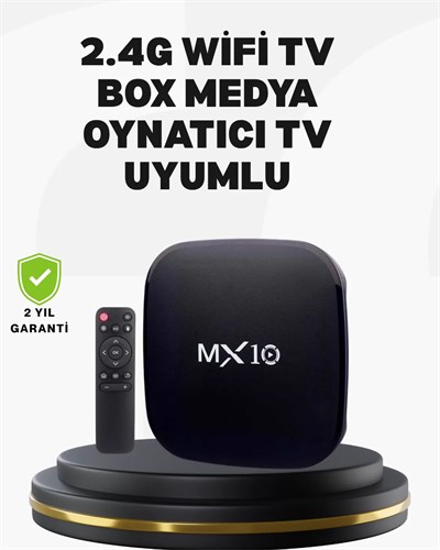 Android Tabanlı Akıllı Medya Oynatıcı – 4 Çekirdekli İşlemci, Ekran Yansıtmalı