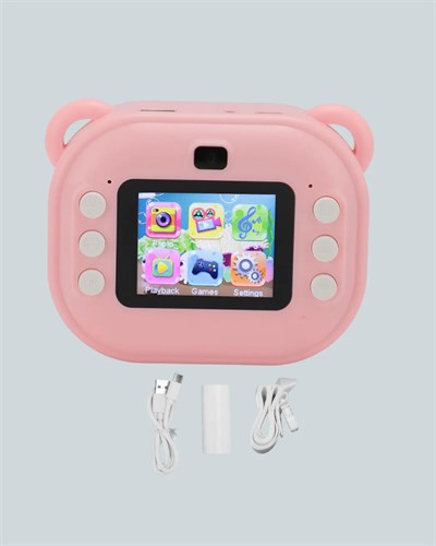 Anında Baskı Özellikli Şipşak Kamera 24MP HD Çift Lensli ve 32GB Hafızalı