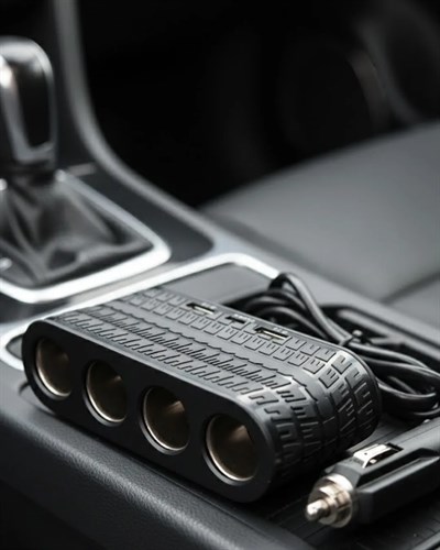 Araç Çakmak Çoklayıcı USB ve Type C Destekli Güçlü ve Güvenli Kullanım