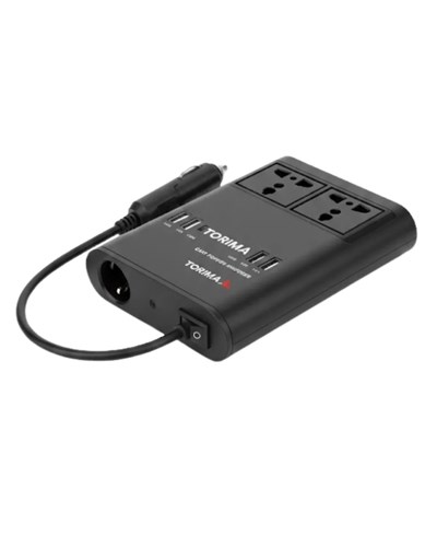 Araç Çakmak Girişli Güç İnvertörü 150W