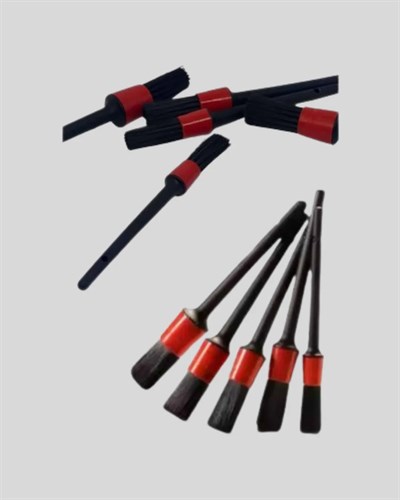 Araç Detay Temizlik Fırçası 5’li Set Çizmeyen Kıl Çok Yönlü Kullanım