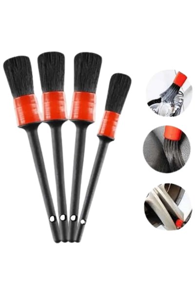 Araç İçi Led Aksesuar 5 Farklı Detaylı Araba Temizlik Fırçası Oto Temizleme Fırçası