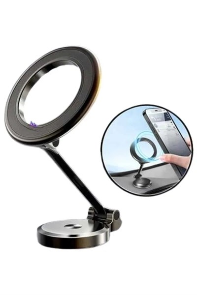 Araç Içi Telefon Tutucu İOS Uyumlu Magsafe Manyetik Mıknatıslı