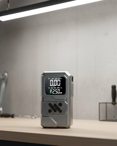 Araçlar İçin Akü Takviye Lastik Şişirme ve Powerbank Cihazı