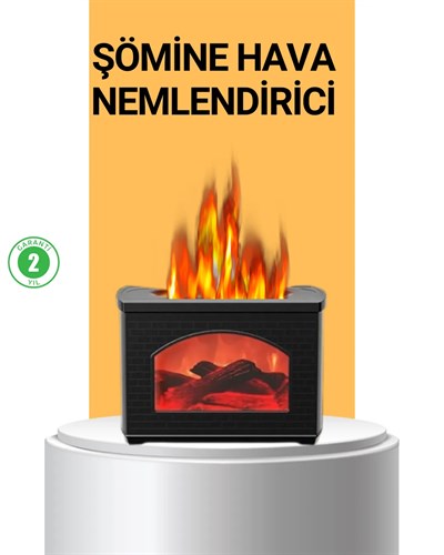 Aromaterapi Destekli Ultrasonik Nemlendirici USB Bağlantılı Sessiz Model