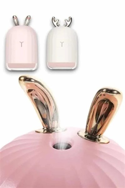 Aromaterapi Hava Nemlendirici Dekoratif USB Şarjlı Tavşan Nemlendirici