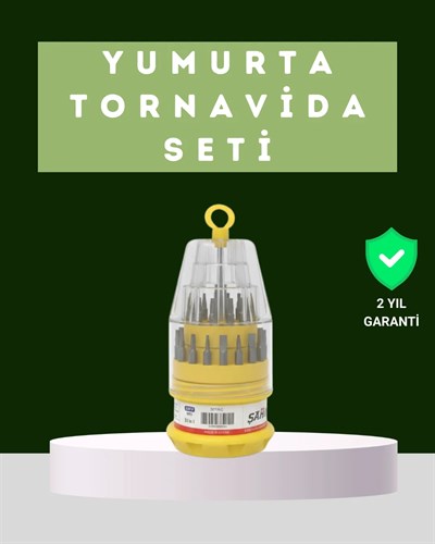 Ateşe Dayanıklı Tornavida Seti Elektronik Tamir İçin Çok Uçlu