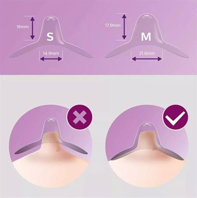 Avent Kelebek Göğüs Ucu Koruyucu Small - İkili