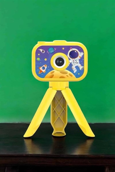 Ayaklı Mini Fotoğraf Makinesi Çocuk Için Eğitici Video Kamera
