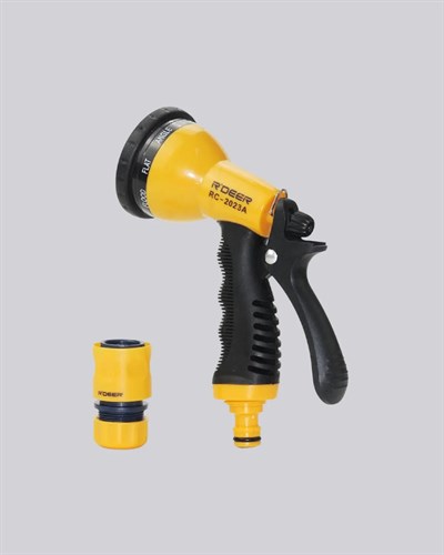 Ayarlanabilir Basınçlı 8 Modlu Bahçe Sulama Tabancası Hortum Aparatı