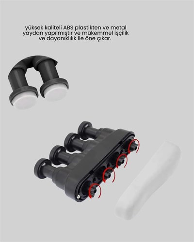 Ayarlanabilir Parmak Güçlendirme Aleti Dayanıklı Yapı