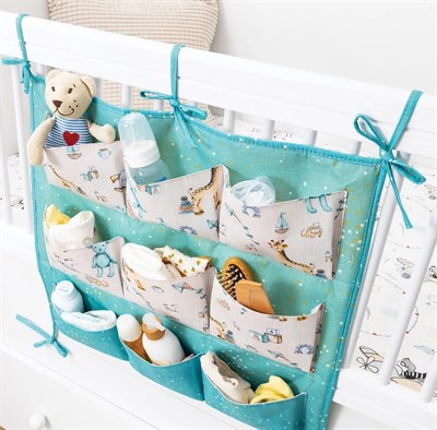 Baby 9 Cepli Bağlamalı Beşik Kenarı Düzenleyici
