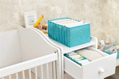 Baby Akordiyon Organizer Çekmece Düzenleyici Large (yeşil)