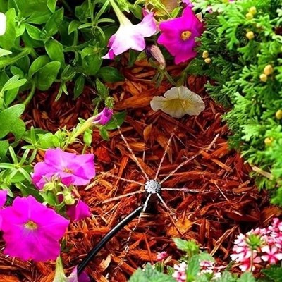 Bahçe Damlama Sulama Sistemi Hortum Seti 10 Metre ve Ek Parçaları