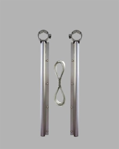 Balkon Demiri Çamaşır Askısı Kare Demirlere Uygun Dayanıklı Tasarım