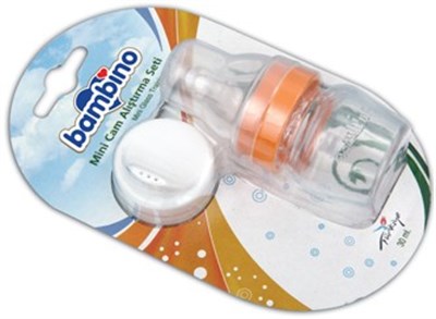 Bambino Biberon Silikon Emzik Mini Cam (30ml.)