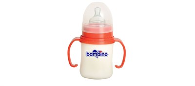 Bambino Geniş Ağızlı Kulplu No:1 Biberon 150 Ml.