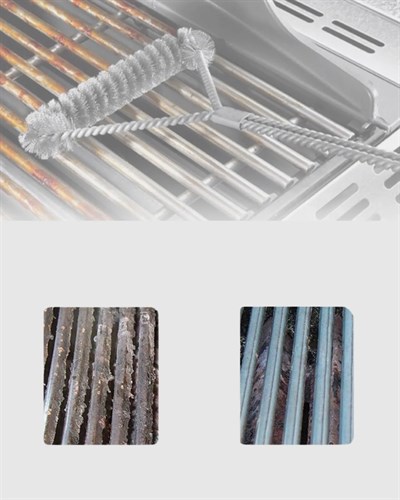 Barbekü ve Mangal İçin Tel Izgara Temizleyici Fırça