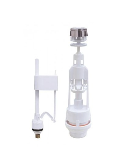 Basmalı Rezervuar İç Takımı Alt Girişli Sessiz Su Dolumlu Klozet İç Mekanizma Seti