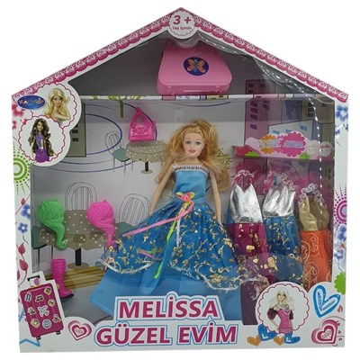 Bebek Yedek Elbiseli Ve Aksesuarlı