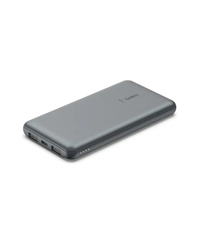 Belkin 10K Powerbank, USB-A & C 15W,Space gray