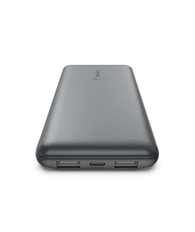 Belkin 10K Powerbank, USB-A & C 15W,Space gray