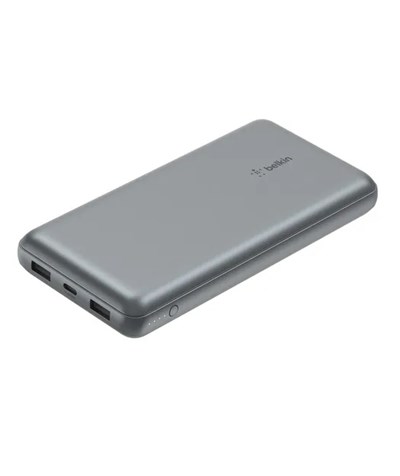 Belkin 20K Powerbank, USB-A & C 15W,Space gray