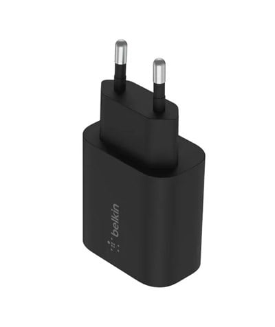 Belkin 25 W Type-C Hızlı Şarj Adaptörü - Siyah