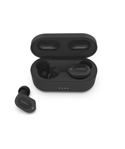 Belkin AUC005 SoundForm Play TWS Bluetooth Kablosuz Kulaklık - Siyah
