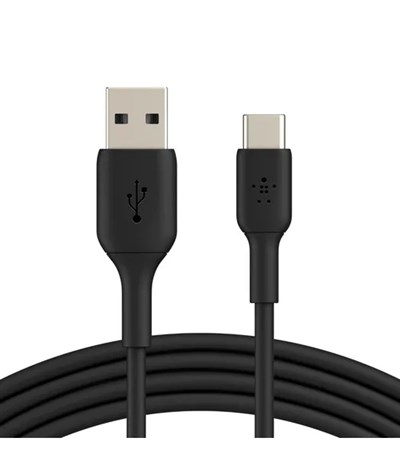 Belkin CAB001 BoostCharge 15W USB-Adan USB-Cye 1m  Data ve Hızlı Şarj Kablosu - Siyah