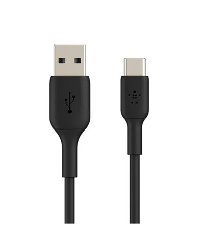 Belkin CAB001 BoostCharge 15W USB-Adan USB-Cye 1m  Data ve Hızlı Şarj Kablosu - Siyah