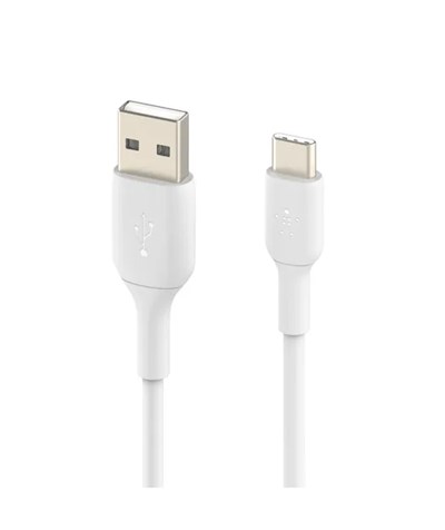 Belkin CAB001 BoostCharge 15W USB-Adan USB-Cye 1m  Data ve Hızlı Şarj Kablosu - Beyaz