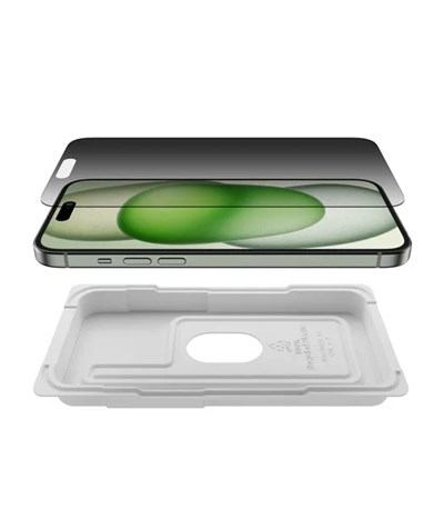 Belkin GLASS,EZ TRAY,15 PLUS/14 PRO MAX,TG PRIVACY AM