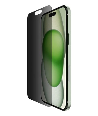 Belkin InvisiGlass Gizlilik İşlemli iPhone 16+/15+/14 Max Pro Ekran Koruyucu