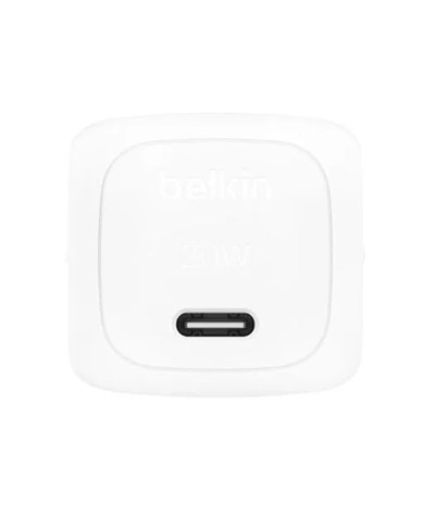 Belkin WCA009 20W PPS Kompakt USB-C Şarj Cihazı  - Beyaz