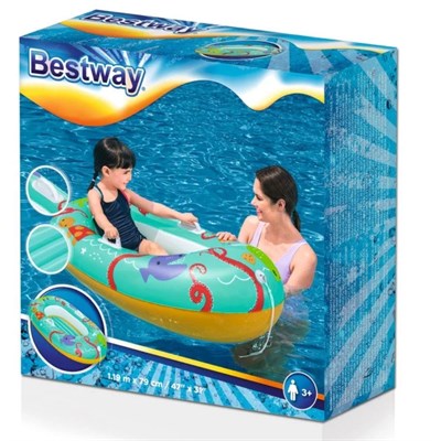 Bestway Desenli Çocuk Botu 119x79 Cm
