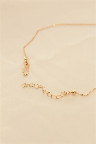 Beyaz Sedefli Kelebek Figürlü Kadın Kolye