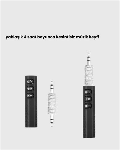 Bluetooth 4.1 Ses Alıcısı – Kablolu Cihazları Kablosuz Hale Getirin