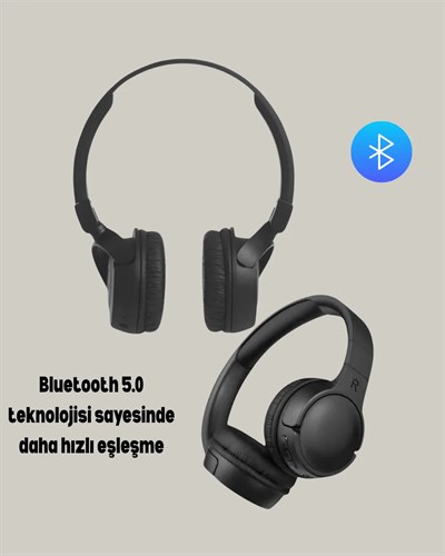 Bluetooth 5.0 Kablosuz Kulaklık-Geniş Alan Kullanım