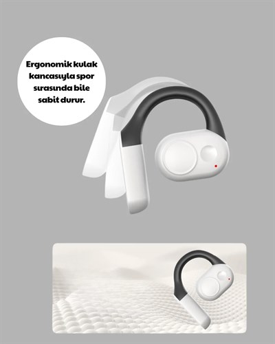 Bluetooth 5.0 Kulak İçi Kulaklık – Güçlü Bas, Uzun Pil Ömrü, Şarj Kutulu Tasarım
