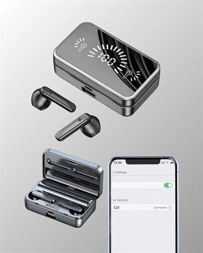 Bluetooth 5.4 Kablosuz Kulaklık – Gürültü Engelleme ve Dokunmatik Kontrol