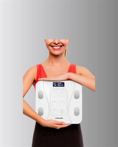 Bluetooth Akıllı Tartı – 8 Fonksiyonlu Dijital Baskül, 180 kg Kapasiteli