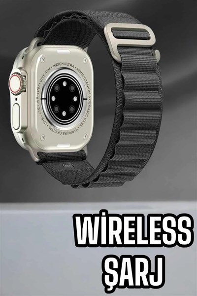 Bluetooth Bağlantılı Akıllı Saat Tüm Telefonlara Uyumlu Değiştirilebilir Kordon