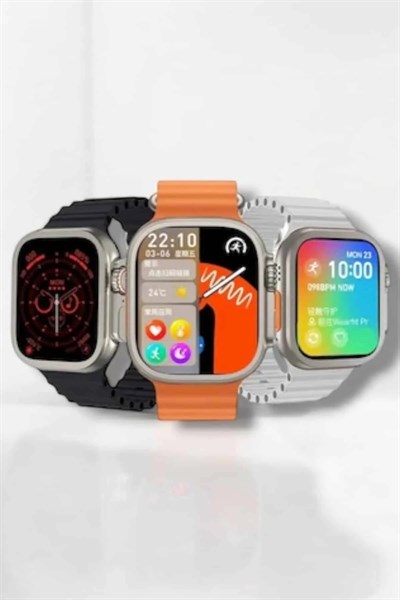 Bluetooth Bağlantılı Nabız, Kan Basıncı, Oksijen Ölçer Akıllı Saat