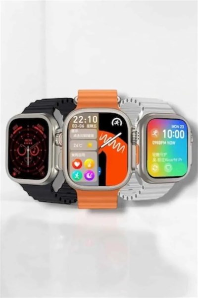 Bluetooth Bağlantılı Nabız, Kan Basıncı, Oksijen Ölçer Akıllı Saat